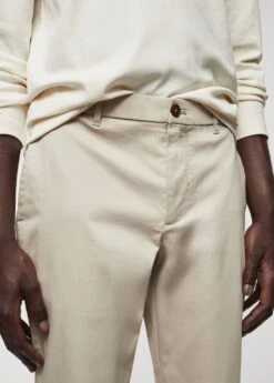 Pantalon Slim-fit Coton élastique -Tenues Basiques 57034388 08 D1