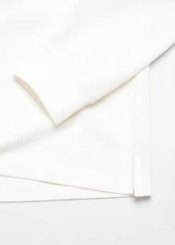 T-shirt Piqué De Coton Manches Longues -Tenues Basiques 57034406 01 D8