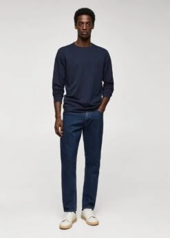 T-shirt Piqué De Coton Manches Longues -Tenues Basiques 57034406 56 99999999 01