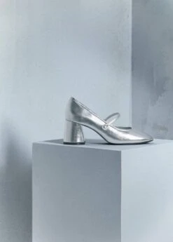 Chaussures Métallisées Cuir -Tenues Basiques 57034776 PL D9