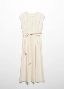 Robe Coutures Ceinture à Nouer -Tenues Basiques 57035790 02 B