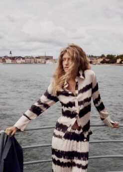 Chemise Plissée Tie And Dye -Tenues Basiques 57035813 05 D6