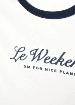 T-shirt Crop Message -Tenues Basiques 57035976 02 D8