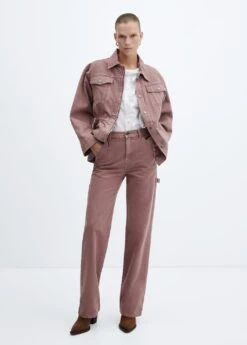 Blouson En Jean Cordon De Serrage