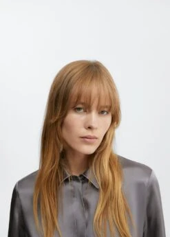 Chemise Soie Liserés -Tenues Basiques 57035984 95 D1