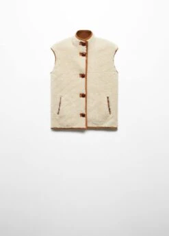 Gilet Réversible Imitation Mouton Retourné -Tenues Basiques 57037713 05 B