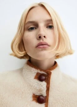 Gilet Réversible Imitation Mouton Retourné -Tenues Basiques 57037713 05 D1