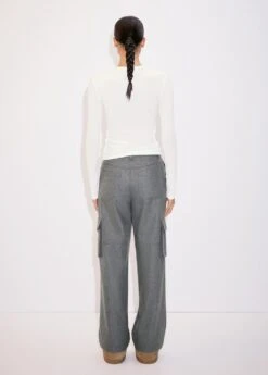 T-shirt Manches Longues Col Rond -Tenues Basiques 57038274 01 R