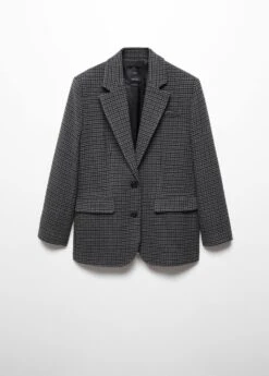 Veste Structurée Pied-de-poule 23 Veste Structurée Pied-de-poule -Tenues Basiques 57038279 92 B