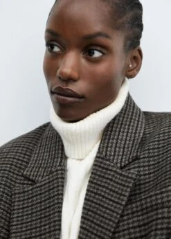 Veste Structurée Pied-de-poule 19 Veste Structurée Pied-de-poule -Tenues Basiques 57038279 92 D4