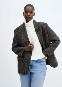 Veste Structurée Pied-de-poule 20 Veste Structurée Pied-de-poule -Tenues Basiques 57038279 92 D5