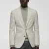 Blazer Laine Vierge Pied-de-poule -Tenues Basiques 57038634 08