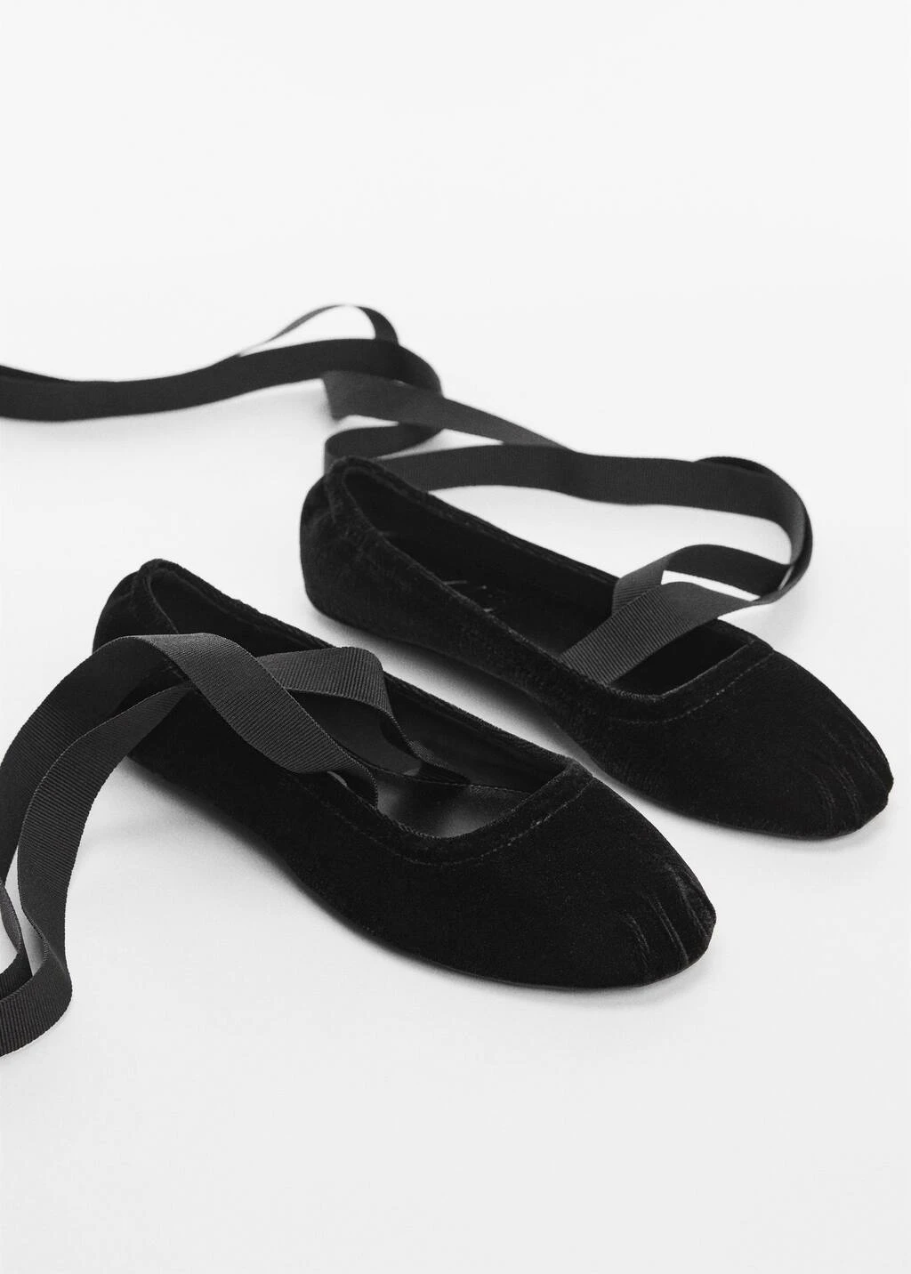 Ballerines Velours Nœud 3 Ballerines Velours Nœud