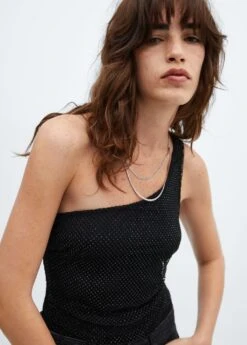 Body Asymétrique Encolure -Tenues Basiques 57039106 99 D1