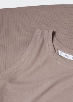 Robe Courte Maille -Tenues Basiques 57040302 35 D8