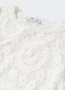 T-shirt Broderies Ajourées -Tenues Basiques 57040318 01 D8