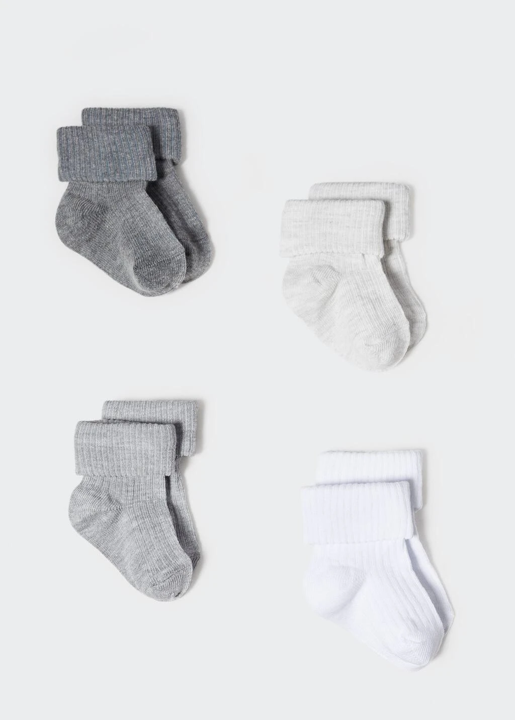 Pack 4 paires De Chaussettes Côtelées 4 Pack 4 paires De Chaussettes Côtelées – Image 2