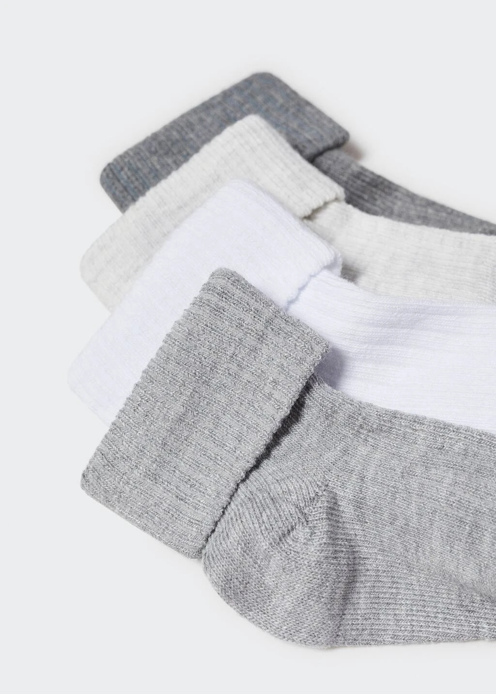 Pack 4 paires De Chaussettes Côtelées 5 Pack 4 paires De Chaussettes Côtelées – Image 3