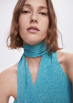 Top Asymétrique Lurex -Tenues Basiques 57040452 52 D1