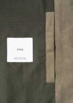 Blouson Bomber Imitation Daim -Tenues Basiques 57040555 37 D8