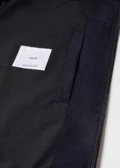 Blouson Bomber Imitation Daim -Tenues Basiques 57040555 56 D8