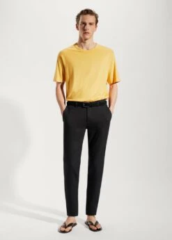 Pantalon Slim-fit Lin Cordon De Serrage Intérieur -Tenues Basiques 57040565 99 99999999 01