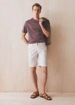 Bermuda Chino Coton -Tenues Basiques 57040568 02 D5