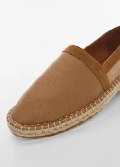 Espadrilles Jute Tissu Combiné -Tenues Basiques 57040671 07 D1