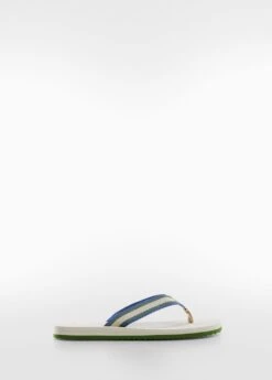 Tongs Lanières De Couleurs Contrastées -Tenues Basiques 57040672 08 B