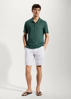 Polo Slim Fit 100 % Lin -Tenues Basiques 57040681 43 99999999 01