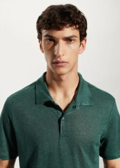 Polo Slim Fit 100 % Lin -Tenues Basiques 57040681 43 D1