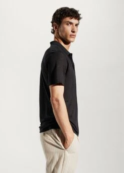 Polo Slim Fit 100 % Lin -Tenues Basiques 57040681 99 D2