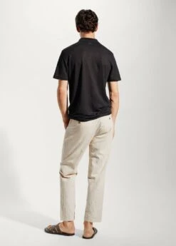 Polo Slim Fit 100 % Lin -Tenues Basiques 57040681 99 R