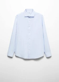 Chemise Costume Slim-fit Twill Micro-imprimé -Tenues Basiques 57040706 50 B