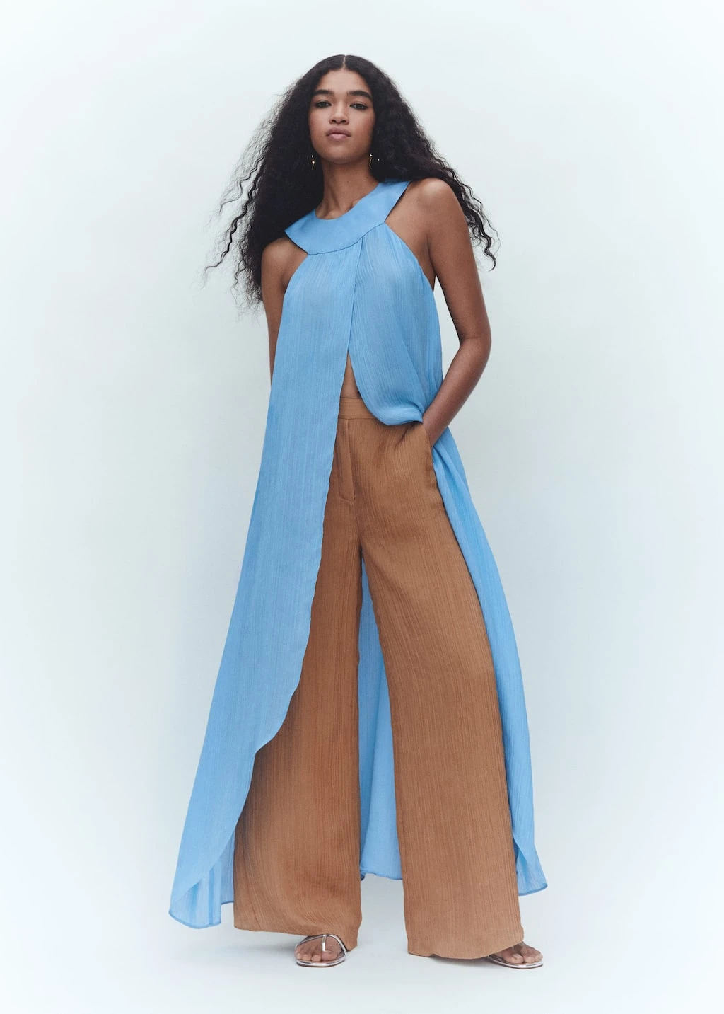 Robe Plissée Emmanchures Américaines 8 Robe Plissée Emmanchures Américaines – Image 6