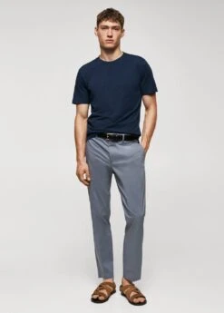 T-shirt Essentiel Léger Coton -Tenues Basiques 57040769 56 99999999 01