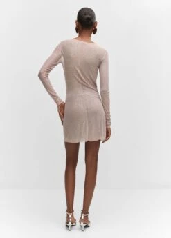 Robe Maille Filet Détail Cristal -Tenues Basiques 57041028 83 R