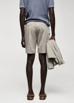 Bermuda Slim Fit Taille Réglable -Tenues Basiques 57042504 08 R