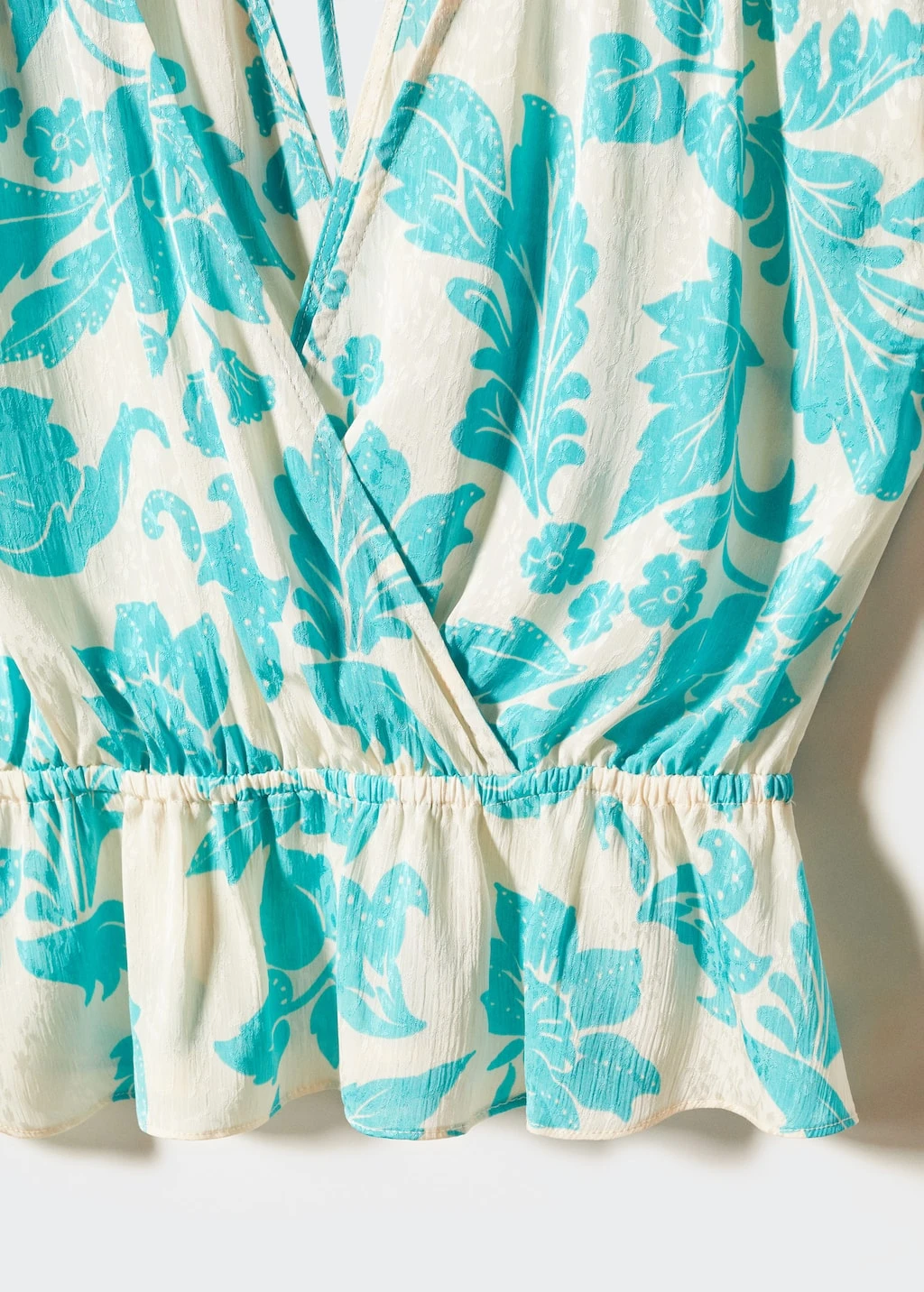 Blouse Cache-cœur à Fleurs 8 Blouse Cache-cœur à Fleurs – Image 6