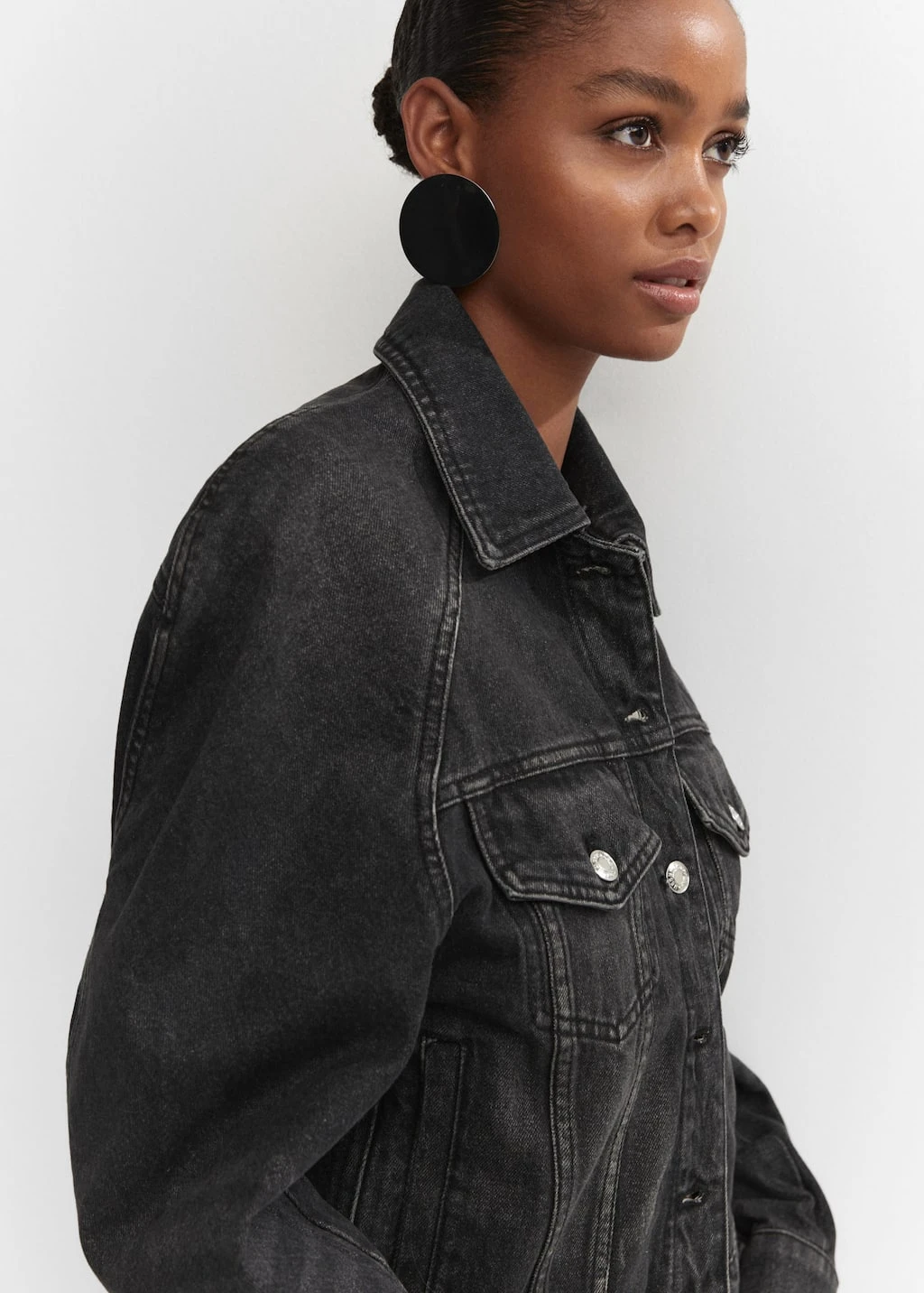 Blouson Jean Oversize 6 Blouson Jean Oversize – Image 4