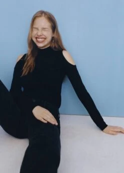 Pull-over épaules Découvertes -Tenues Basiques 57043264 99 D5