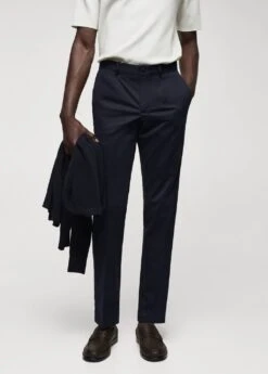 Chino Slim-fit Coton Pinces -Tenues Basiques 57044391 57