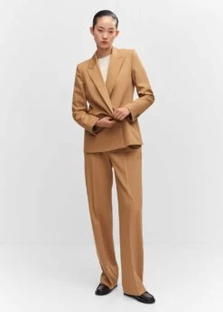 Veste De Costume Double Boutonnage -Tenues Basiques 57044395 09 99999999 01