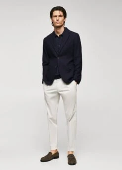 Veste Slim Fit Structurée Coton -Tenues Basiques 57044760 56 99999999 01