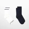 Pack 2 paires De Chaussettes Combinées -Tenues Basiques 57045788 56 B