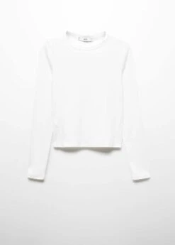 T-shirt Coton Coutures -Tenues Basiques 57045793 02 B