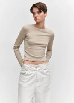 T-shirt Coton Coutures -Tenues Basiques 57045793 06