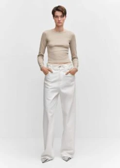 T-shirt Coton Coutures -Tenues Basiques 57045793 06 99999999 01