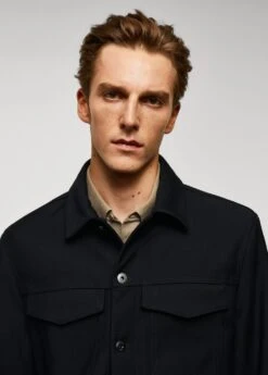 Veste Serge Poches -Tenues Basiques 57045951 99 D1