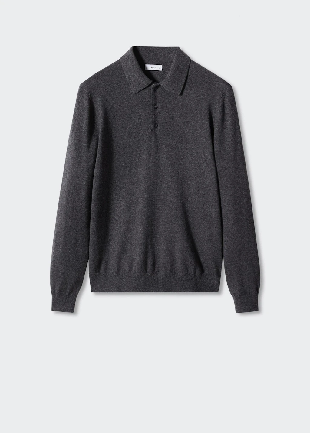 Polo Laine Manches Longues Chiné 16 Polo Laine Manches Longues Chiné – Image 14